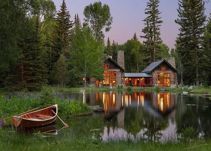 Сasa de vacaciones Luxury Mountain Estate With Panoramic Views Jackson